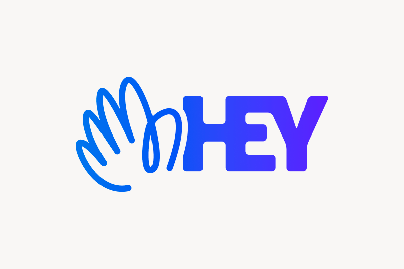 HEY logo — SVG